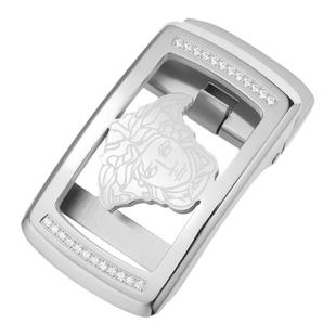 皮带头扣头自动扣男304不锈钢腰带头纯钢高档裤带卡头配件单卖3.5