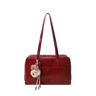 南风Chio2nd 枕头包保龄球包红色婚包手提包女2025新款单肩斜挎包