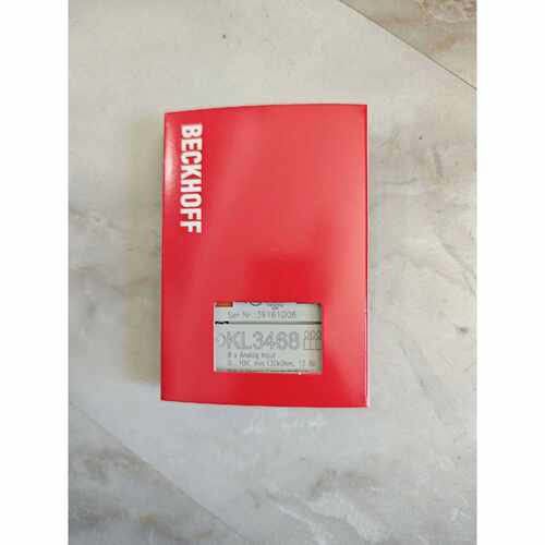 倍福KL3468模块，8路模拟量输入，0-10V，150kO