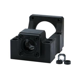 铸铁精密滚珠丝杆丝杠步进伺服电机一体座支撑固定卧式安装座