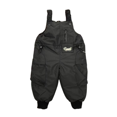 90绒男女宝宝羽绒背带裤防水滑雪