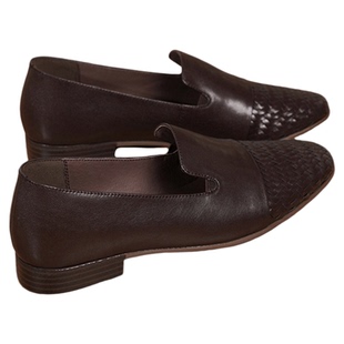 MILLIE'S/妙丽乐福鞋女真皮软皮法式超火小皮鞋平底软底单鞋夏款