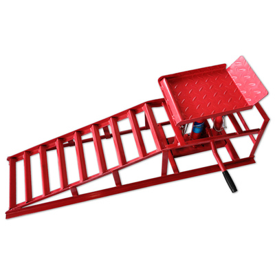 液压防滑斜坡道修车支架