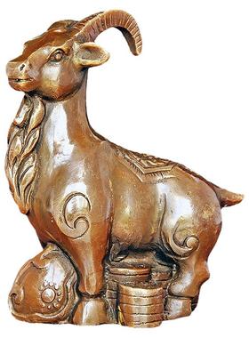 新客专享铜羊摆件纯铜十二生肖