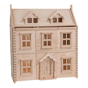 正品PlanToys维多利亚娃娃屋房子别墅儿童男女过家家仿真家具木制