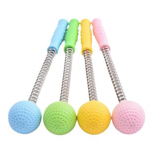 弹簧按摩锤木质柄不求人按摩锤经络敲打器锤按摩棒敲背锤腿部肩颈