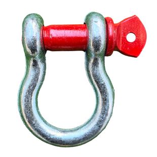 高强度拖车钩汽车拖车绳U型钩越野车改装马蹄卸扣牵引链接用挂钩