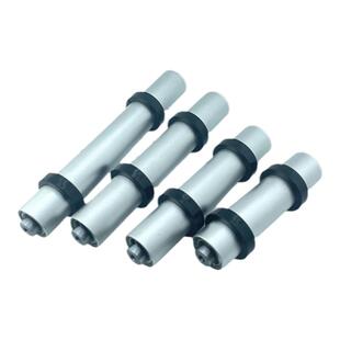 贴标机滚筒铝合金固定滚轴标签定位导标杆 滚轮全自动化标准配件