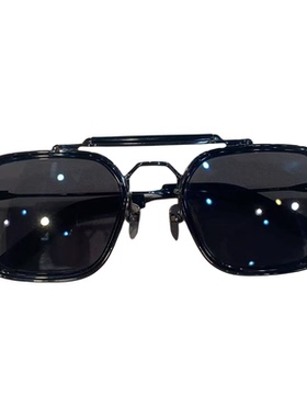 复古轻奢超轻钛架大框防紫外墨镜