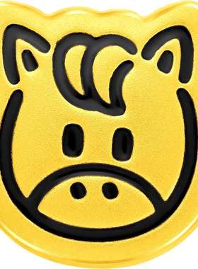 周大福十二生肖Q版黄金转运珠