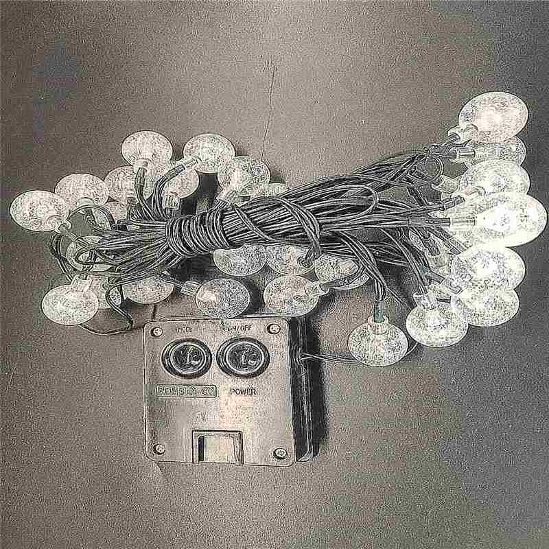 爆款led太阳能铜线灯串10米100LED户外防水装饰草坪灯插地灯