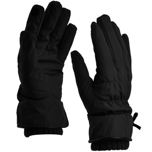 卡蒙女士可触屏防风防寒防脱落分指手套女秋冬骑行电动车挡风保暖