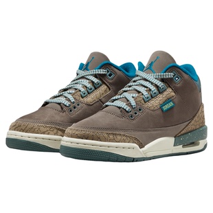 耐克乔丹大童复刻休闲鞋男女童皮面缓震运动鞋JORDAN AJ3 IB7066