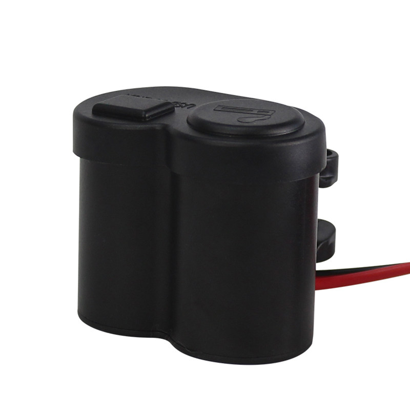 摩托车手机充电器USB防水点烟器插座12V24V电动车改装配件多功能
