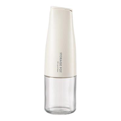 川岛屋玻璃油壶自动开合防漏油罐