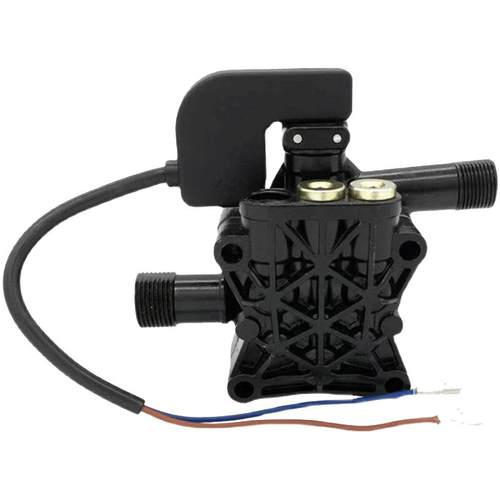 洗车机泵头通用总成家用全自动高压洗车器水枪清洗配件调压压力表