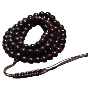 无患子手串108颗佛珠精圆自然红木患籽文玩菩提念珠男女脖挂饰品