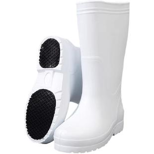 食品厂EVA泡沫雨靴高筒防水防滑水鞋轻便工作鞋冬季棉卫生耐酸碱