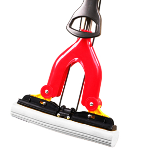 美丽雅胶棉拖把头海绵头配件对折挤水胶棉拖把头 替换头ST2507-9D