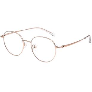 陈昊宇同款韩系金丝圆框女防蓝光近视可配度数简约素颜显瘦眼镜框