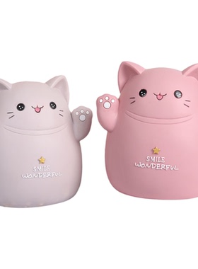 卡通招财猫大容量存钱罐摆件