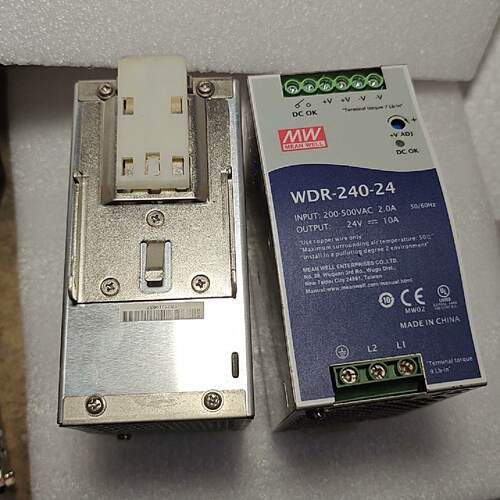 议价Wdr-240-24 Taiwan Mean Well Rail Power Supply 380/24V10a