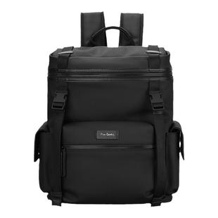 皮尔卡丹新款男士双肩包通勤大容量电脑背包男款时尚旅行男式书包