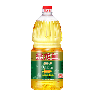 金龙鱼精炼一级大豆油1.8L