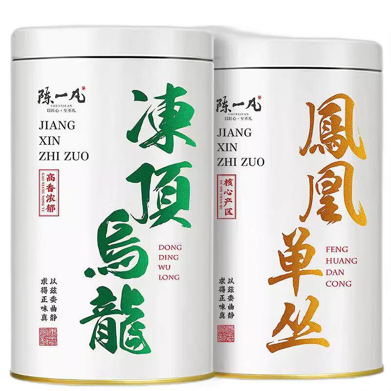 陈一凡冻顶乌龙茶 正宗台湾特级茶叶新茶 正宗潮州凤凰单枞鸭屎香