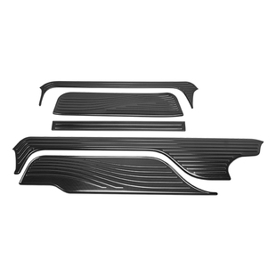 适用于22-25款腾势D9不锈钢门槛条车门迎宾脚踏板防踩保护条改装