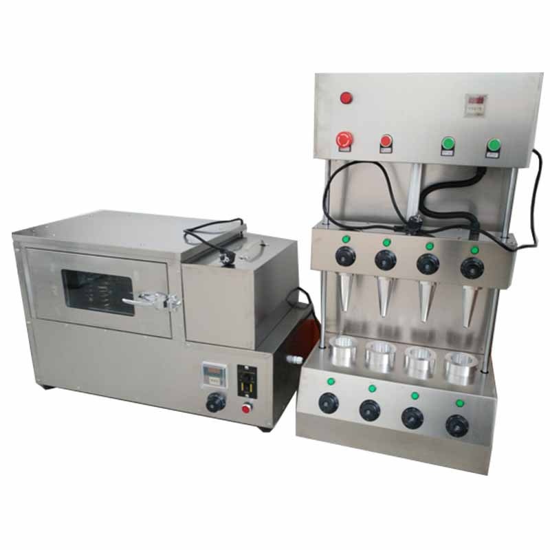 甜筒披萨机 数控全自动披萨机 手握披萨烤箱机