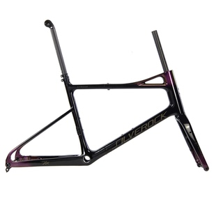 SILVEROCK STREAM FX碳纤维折叠车架20寸小轮公路桶轴碟刹内走线