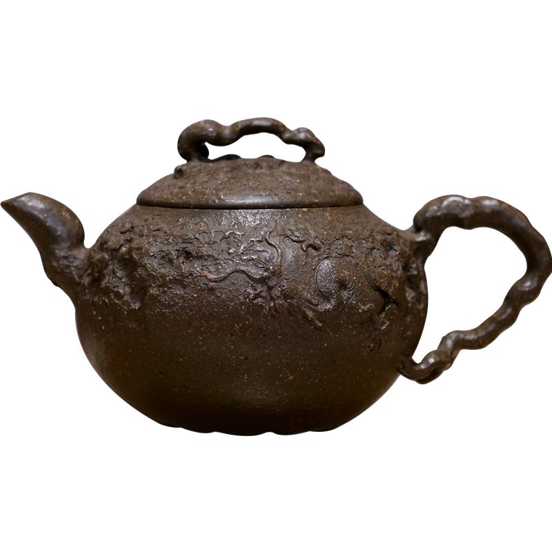 张义制陶仿生器原矿料全手工