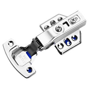 304不锈钢柜门铰链阻尼静音液压缓冲折叠飞机弹簧合页橱柜门合叶