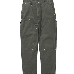 714street美式复古工装伐木裤2023秋休闲裤宽松直筒裤潮牌裤子男