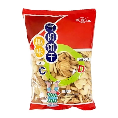 青食趣味动物饼干300g