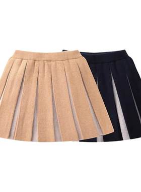 拉比女童短裙棉线外出服