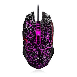 达尔优牧马人em915鼠标游戏专用有线电竞机械笔记本电脑台式lol宏