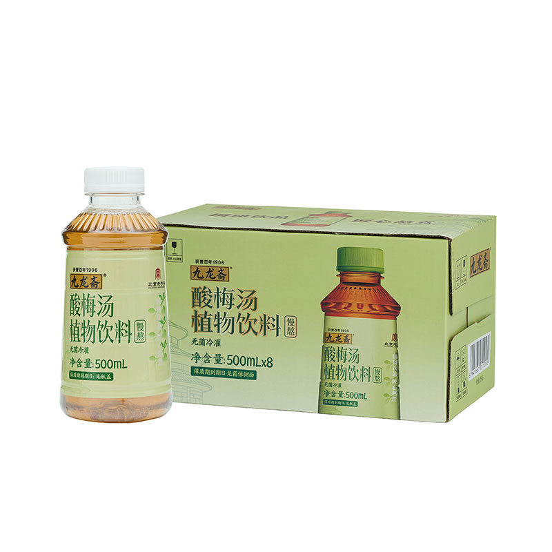 九龙斋薄荷味酸梅汤饮料8瓶