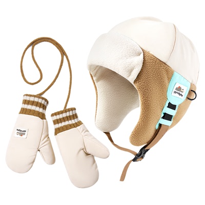 吸光发热科技锁温儿童雷锋帽宝宝