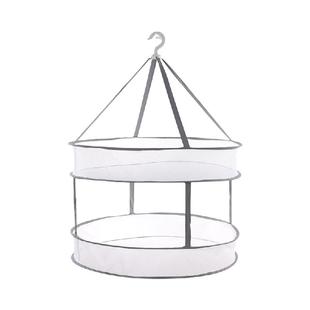 妙然双层晒衣网晒袜子晾衣网晒内衣玩具平铺网兜阳台连衣裙晾衣架