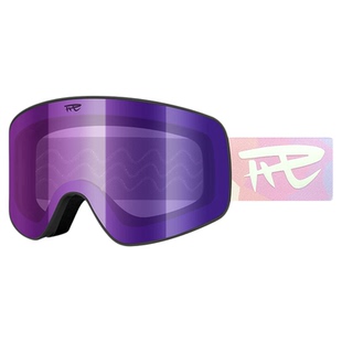 REV锐伍儿童变色雪镜磁吸双层防雾近视男女可戴眼镜护目镜otg柱面