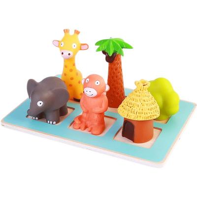 Djeco桌游空间方位排序启蒙3-5岁