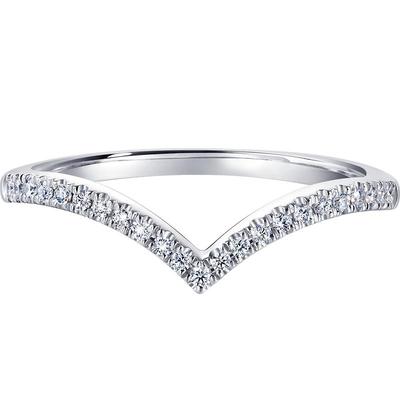 周生生PROMESSA白色黄金钻石戒指