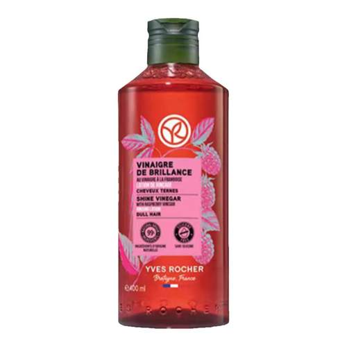 YvesRocher伊夫黎雪水光发醋小气泡护发素覆盆子修复柔顺部分临期