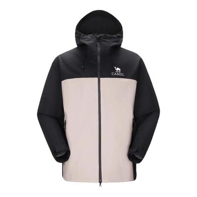 骆驼户外冲锋衣男款单冲26春秋拼色夹克外套防风防水徒步登山服女