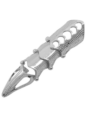 亚文化机械关节戒指可弯曲手指环