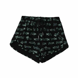 可爱卡通情侣睡裤女夏季纯棉短裤居家薄款男宽松运动可外穿家居裤