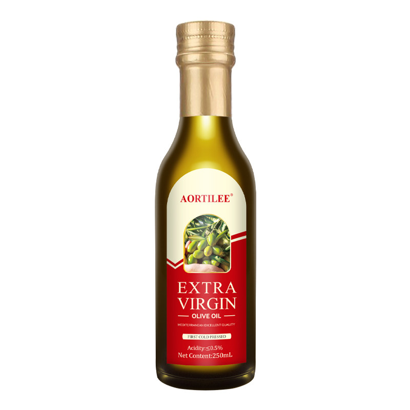欧缇丽100%特级初榨橄榄油250mL 进口低健身脂减餐食用油官方正品