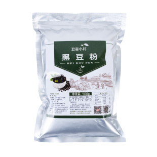 现磨熟黑豆粉即食调理袋装饱腹感强懒人速食早餐营养黑豆工厂